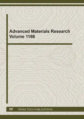 Advanced Materials Research Vol. 1166 | Buch | 978-3-0357-2792-0 | www2.sack.de