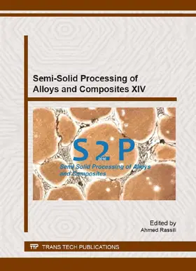 Rassili | Semi-Solid Processing of Alloys and Composites XIV | E-Book | www2.sack.de