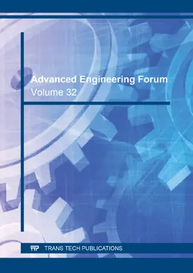 Nedelcu | Advanced Engineering Forum Vol. 32 | E-Book | www2.sack.de