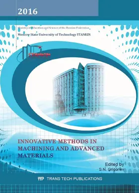 Grigoriev | Innovative Methods in Machining and Advanced Materials | E-Book | www2.sack.de