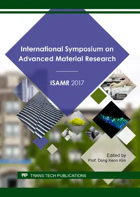 Kim | International Symposium on Advanced Material Research | E-Book | www2.sack.de