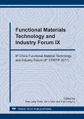 Chen / Guo / Lu | Functional Materials Technology and Industry Forum IX | E-Book | www2.sack.de