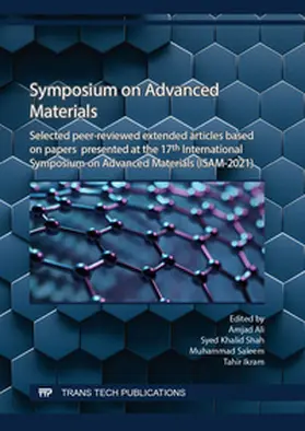 Ali / Shah / Saleem |  Symposium on Advanced Materials | eBook | Sack Fachmedien