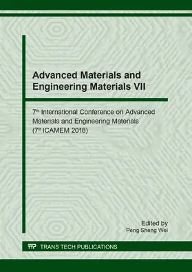 Wei | Advanced Materials and Engineering Materials VII | E-Book | www2.sack.de