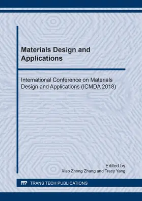 Zhang / Yang | Materials Design and Applications | E-Book | www2.sack.de
