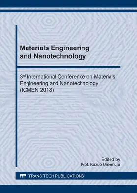Umemura | Materials Engineering and Nanotechnology | E-Book | www2.sack.de