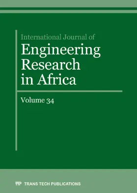 Ibhadode |  International Journal of Engineering Research in Africa Vol. 34 | eBook | Sack Fachmedien