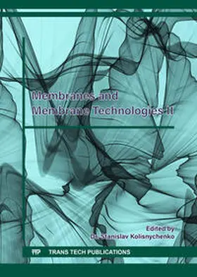 Kolisnychenko | Membranes and Membrane Technologies II | E-Book | sack.de