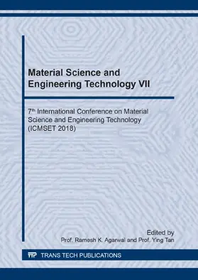 Agarwal / Tan | Material Science and Engineering Technology VII | E-Book | www2.sack.de
