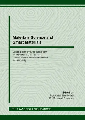 Olabi / Ramadan |  Materials Science and Smart Materials | eBook | Sack Fachmedien