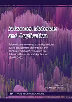 Kaloop |  Advanced Materials and Application (ISAMA) | eBook | Sack Fachmedien