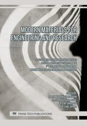 Sengodan / Ltd / Adake |  Modern Materials for Engineering and Research | eBook | Sack Fachmedien