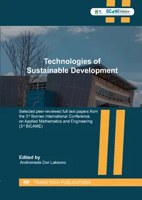 Dwi Laksono |  Technologies of Sustainable Development | eBook | Sack Fachmedien