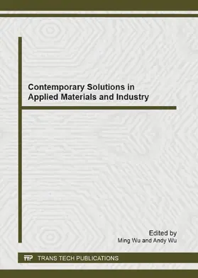 Wu |  Contemporary Solutions in Applied Materials and Industry | Sonstiges |  Sack Fachmedien
