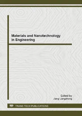 Jiang |  Materials and Nanotechnology in Engineering | Sonstiges |  Sack Fachmedien