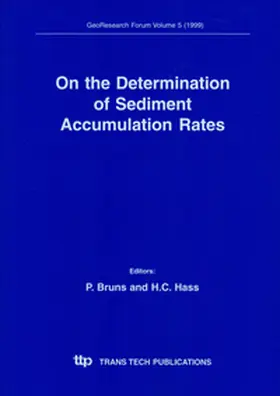 Bruns / Ltd / Hass |  On the Determination of Sediment Accumulation Rates | eBook | Sack Fachmedien
