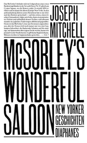 Mitchell |  McSorley’s Wonderful Saloon | Buch |  Sack Fachmedien