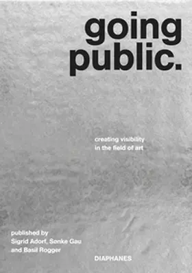 Rogger / Gau / Adorf |  going public. | Buch |  Sack Fachmedien