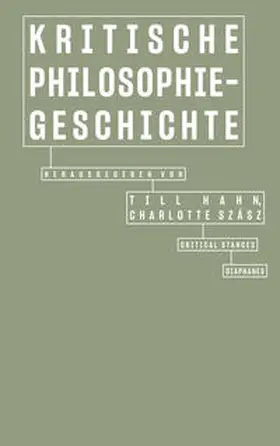 Nigro / Szász / Hahn |  Kritische Philosophiegeschichte | Buch |  Sack Fachmedien
