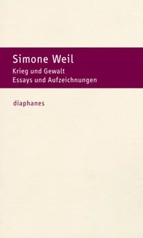 Weil |  Krieg und Gewalt | Buch |  Sack Fachmedien