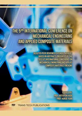 Kida / Ltd / Yuan |  The 5th International Conference on Mechanical Engineering and Applied Composite Materials | Buch |  Sack Fachmedien