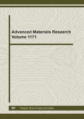 Lau |  Advanced Materials Research Vol. 1171 | Buch |  Sack Fachmedien