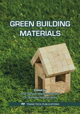 Martínez-Barrera / Kolisnychenko |  Green Building Materials | Buch |  Sack Fachmedien