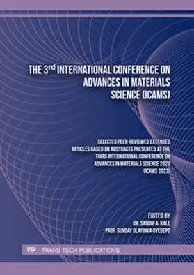 Kale / Ltd / Oyedepo |  The 3rd International Conference on Advances in Materials Science (ICAMS) | Buch |  Sack Fachmedien