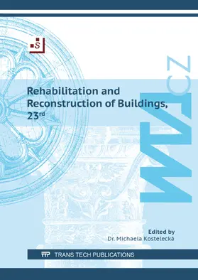 Kostelecká |  Rehabilitation and Reconstruction of Buildings, 23rd | Buch |  Sack Fachmedien