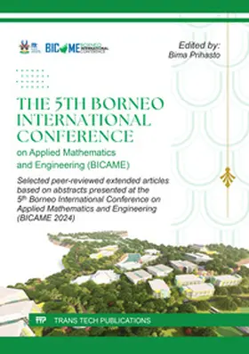 Prihasto / Ltd |  The 5th Borneo International Conference on Applied Mathematics and Engineering (BICAME) | Buch |  Sack Fachmedien