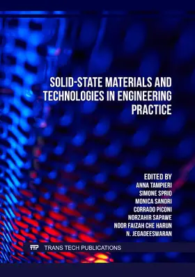 Tampieri / Sprio / Sandri |  Solid-State Materials and Technologies in Engineering Practice | Buch |  Sack Fachmedien