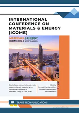 Chandra-ambhorn / Ltd / Srisungsitthisunti |  International Conference on Materials & Energy (ICOME) | Buch |  Sack Fachmedien