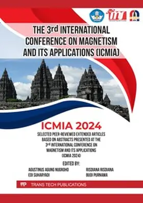 Nugroho / Ltd / Suharyadi |  The 3rd International Conference on Magnetism and its Applications (ICMIA) | Buch |  Sack Fachmedien
