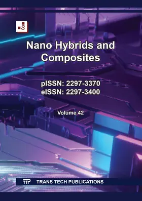 Maniam / Chen / Anugraha |  Nano Hybrids and Composites Vol. 42 | Buch |  Sack Fachmedien