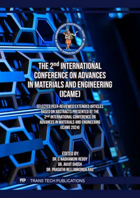 Nadhamuni Reddy / Ltd / Ghosh |  The 2nd International Conference on Advances in Materials and Engineering (ICAME) | Buch |  Sack Fachmedien