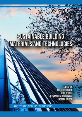 Fujiwara / Otrosh / Korsunsky |  Sustainable Building Materials and Technologies | Buch |  Sack Fachmedien