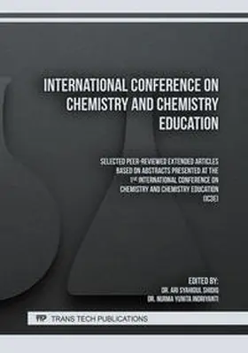 Shidiq / Ltd / Indriyanti |  International Conference on Chemistry and Chemistry Education | eBook | Sack Fachmedien