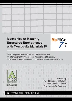 Castellazzi / Gentilini / Di Tommaso |  Mechanics of Masonry Structures Strengthened with Composite Materials IV | eBook | Sack Fachmedien