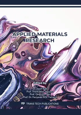 Kasl / Nguyen / Qin |  Applied Materials Research | eBook | Sack Fachmedien