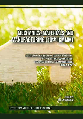 McAndrew |  Mechanics, Materials and Manufacturing (10th ICMMM) | eBook | Sack Fachmedien