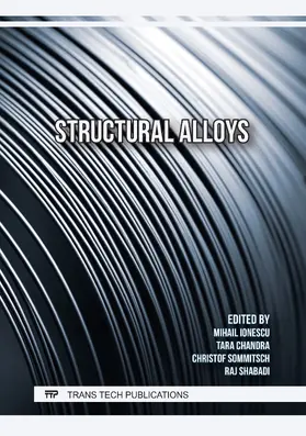 Ionescu / Chandra / Sommitsch |  Structural Alloys | eBook | Sack Fachmedien