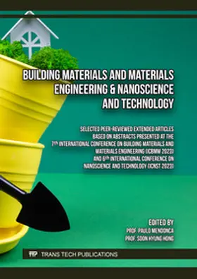 Mendonca / Ltd / Hong |  Building Materials and Materials Engineering & Nanoscience and Technology | eBook | Sack Fachmedien
