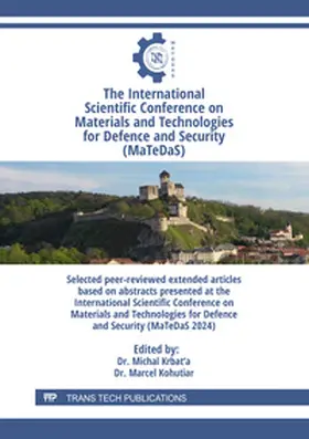 Krbat'a / Ltd / Kohutiar |  The International Scientific Conference on Materials and Technologies for Defence and Security (MaTeDaS) | eBook | Sack Fachmedien