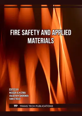 Andronov / Sîrbu / Otrosh | Fire Safety and Applied Materials | E-Book | sack.de