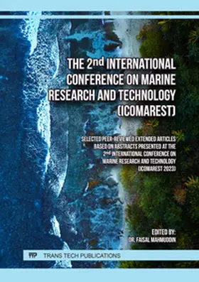 Mahmuddin / Ltd |  The 2nd International Conference on Marine Research and Technology (ICOMAREST) | eBook | Sack Fachmedien