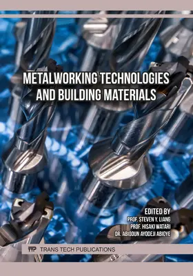 Liang / Watari / Abioye |  Metalworking Technologies and Building Materials | eBook | Sack Fachmedien