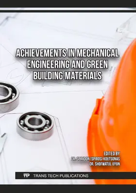 Koutsonas / Uyun |  Achievements in Mechanical Engineering and Green Building Materials | eBook | Sack Fachmedien