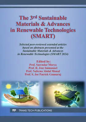 Marya / Ltd / Immanuel |  The 3rd Sustainable Materials & Advances in Renewable Technologies (SMART) | eBook | Sack Fachmedien