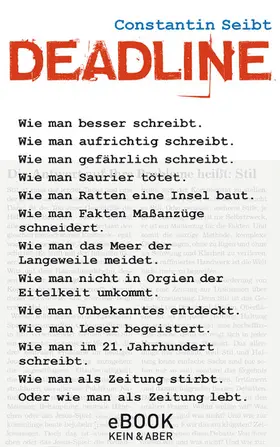 Seibt |  Deadline | eBook | Sack Fachmedien
