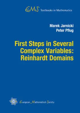 Jarnicki / Pflug |  First Steps in Several Complex Variables: Reinhardt Domains | Buch |  Sack Fachmedien